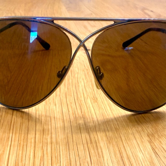 Tom Ford Peter Metal Aviator Sunglasses main image 10